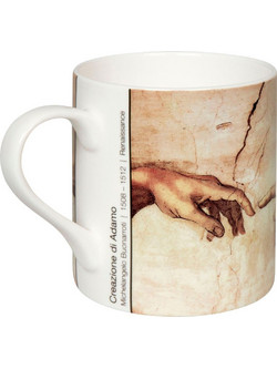 Κούπα Creazione Di Adamo 1150042714 400ml Multi Konitz Πορσελάνη