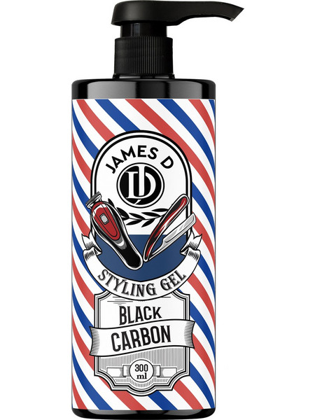 JAMES D BLACK CARBON STYLING GEL 300ml
