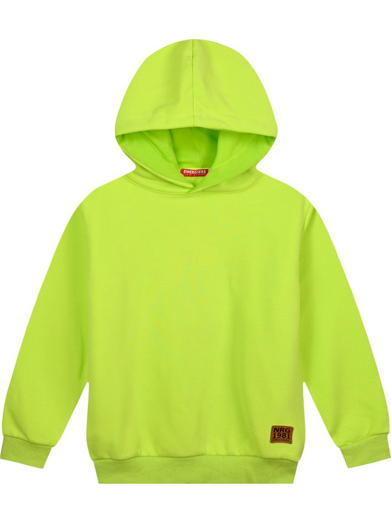 Energiers Παιδικό Φούτερ με Κουκούλα Lime 12-100181-5