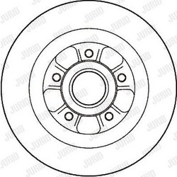 SKF VKBD 1007 - Δισκόπλακα με ρουλεμάν RENAULT LAGUNA II. SCENIC