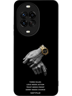 Sonique Men's Edition Back Cover Three Rules (Huawei Nova 14 Pro 5G)