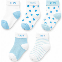 Σετ 5 ζευγαρια Καλτσες Baby Blue 0-12m 71206000001