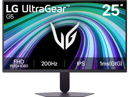 LG UltraGear 25G523B-B IPS HDR Gaming Monitor 24.4" 1920x1080 FHD 200Hz 1ms