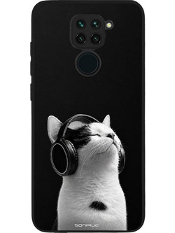 Sonique Men's Edition Audio Kitten - White Θήκη (Xiaomi Redmi Note 9)