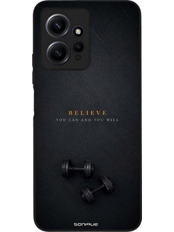 Sonique Men's Edition Θήκη με Σχέδιο «Believe» (Xiaomi Redmi Note 12 4G)