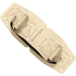 Push Up Bars Σετ, μπάρες push-up με σανίδα προπόνησης & ταινίες αντίστασης, ξύλο