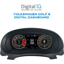 DIGITAL IQ DYL 746_DC (10.3") DIGITAL INSTRUMENT CLUSTER for VW GOLF 6 mod. 2008-2013 with HDMI input