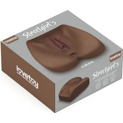Lovetoy Streetgirl's 1 Κολπικό & Πρωκτικό Αυνανιστήρι Brown
