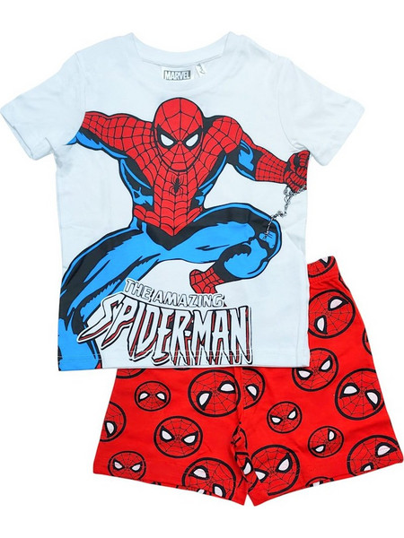 ΠΙΤΖΑΜΑ ΑΓΟΡΙ DISNEY SPIDERMAN 003155 ΑΣΠΡΟ (3-8 ΕΤΩΝ)