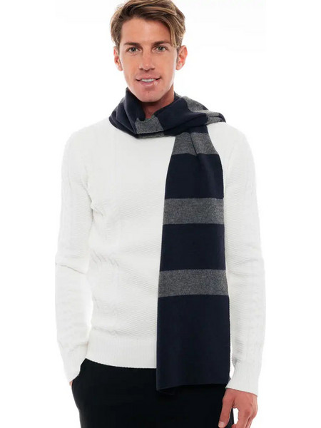 Biston fashion ανδρικό κασκώλ 48-501-008 NAVY