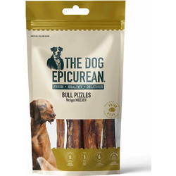 Doca The Dog Epicurean Bull Pizzles 5pcs - Φυσική λιχουδιά μάσησης Doca The Dog για σκύλους, με 100% νεύρα μόσχου