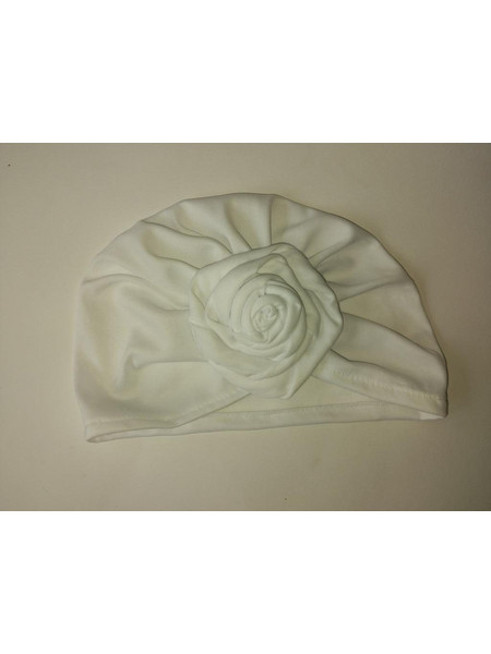 Bonjour Bebe Χειροποίητo Τουρμπάνι Κλειστό Λευκό Kart6closeturbans