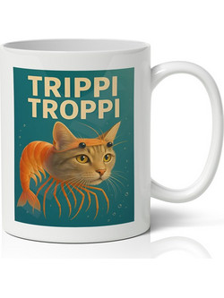 Κούπα Brainrot - Trippi Troppi (9.5 x 8 cm) | SUB1004404, bal-SUB1004404-Trippi-Troppi