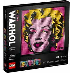 Lego Art Andy Warhol's Marilyn Monroe 31197
