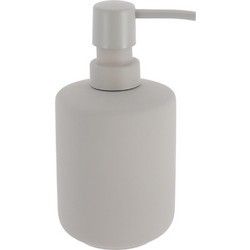Dispenser γκρι ανοιχτό stoneware 400ml/7,8x16,3cm - Plastona