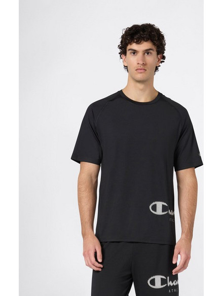 CHAMPION T SHIRT 221367 ΚΚ001 ΜΑΥΡΟ