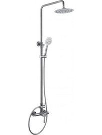 SATINA - ΜΠΑΤΑΡΙΑ ΛΟΥΤΡΟΥ ΜΕ ΣΤΗΛΗ ΠΛΗΡΗΣ SS304 SATINE 20-3190