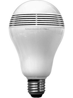 MIPOW PLAYBULB LITE SMART LED SPEAKER LIGHT SILVER