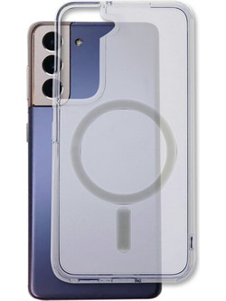 4SMARTS HYBRID CASE PREMIUM CLEAR WITH ULTIMAG FOR SAMSUNG GALAXY S22+