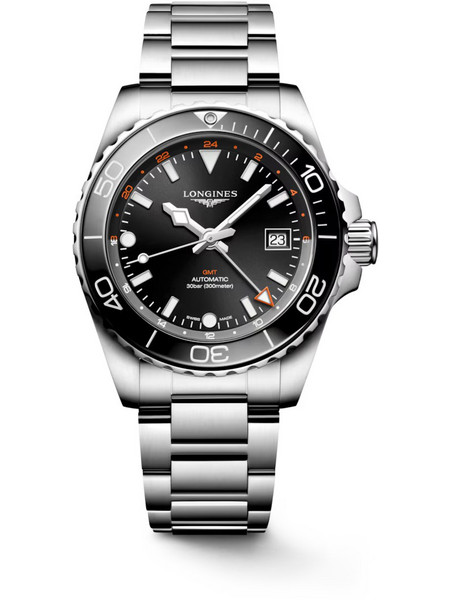Longines Ανδρικό Ρολόι Αυτόματο με Ασημί Μεταλλικό Μπρασελέ L3.790.4.56.6