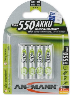 Ansmann AAA 550mAh 4τμχ