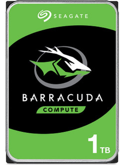 Seagate Barracuda 1TB HDD Σκληρός Δίσκος 3.5" Sata 3 7200rpm με 256MB Cache