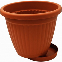 ΓΛΑΣΤΡΑ ΜΕ ΠΙΑΤΟ Νο4 TERRACOTTA
