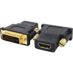 Powertech POWERTECH αντάπτορας DVI-I αρσενικό σε HDMI θηλυκό CAB-H056, μαύρος