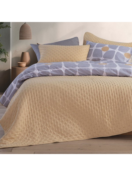 Κουβερλί Adelle Butter Yellow 180x240 Μονό Nef-Nef Homeware