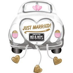 31" Μπαλόνι Αυτοκίνητο Γάμου Just Married