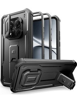 Tech-Protect Kevlar Cam+ Back Cover Black (Xiaomi Redmi Note 15 Pro 5G)
