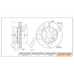 Dr!ve+ Δισκόπλακα - DP1010.11.1302