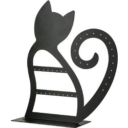 Βάση κοσμήματος Cat Metal Μαύρο 20X9X26Cm 20X9X26Cm ArteLibre 05161538