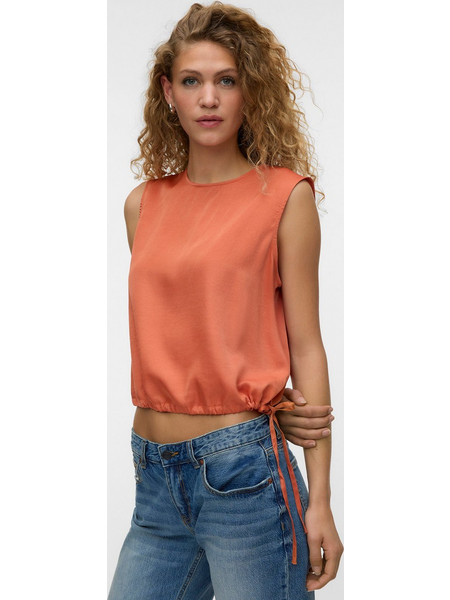 Γυναικείο top κοντό VMMIRA SL SHORT TOP WVN 10345224