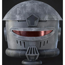 Φιγούρα Cosplay Taborr Val Dorn Helmet 3D εκτυπωμένη