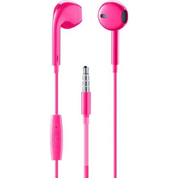 Cellular Line Egg Capsule Handsfree Earbud 3.5mm Pink
