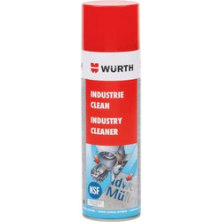 ΣΠΡΕΙ INDUSTRY CLEANER 500ML-NSF ΚΑΘΑΡΙΣΤΙΚΟ ΚΟΛΛΗΤΙΚΗΣ ΤΑΙΝΙΑΣ WURTH