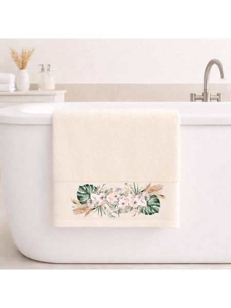Πετσέτα Μπάνιου 70x140εκ Boho Ecru