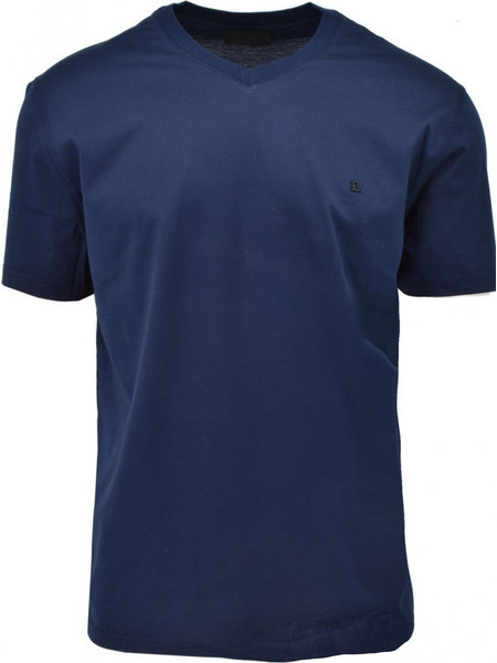 t-shirt με V DONDUP Μπλε