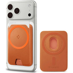 Spigen Valentinus MagFit+ MagSafe Card Holder Metallic Orange