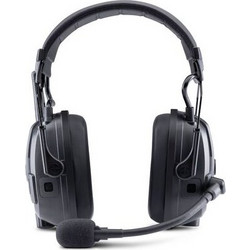 Midland TEAMS M-15 MESH Κεφαλόφωνο Headset για Πομποδέκτες Kenwood με Βύσμα 2 pin και PTT