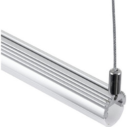 GLOBOSTAR(R) SUSPENSION 70898 Σύστημα Κρέμασης με 2 Ρυθμιζόμενες Ντίζες & Εξαρτήματα Ειδικό για Προφίλ Αλουμινίου - Μ1 x Π1 x Υ100cm