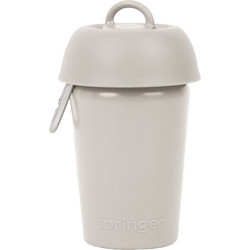 Vadigran Travel Bottle Flip Beige Φιάλη Ποτίσματος Σκύλου 590ml