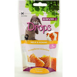 Esve Drops Με Γάλα +amp Μέλι για Κουνέλια +amp Τρωκτικά 75gr