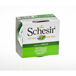 Schesir Nature for Dog Jelly Chicken Fillets 150gr