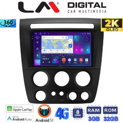 LM Digital ZD8721 Ηχοσύστημα Αυτοκινήτου με Οθόνη Αφής & GPS