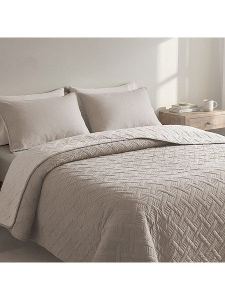 Κουβερλί Ultrasonic Flex Mocha - Beige 220x240cm