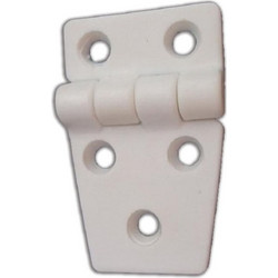 Μεντεσές Πλαστικός 1-1/2" x 1-3/8" - Λευκό