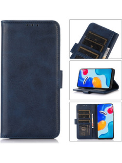 Tel1 iPhone 16 Magnetic Book Θήκη Βιβλίο - Dark Blue
