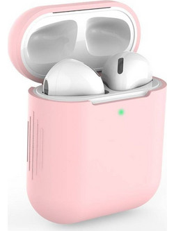Leewello Θήκη σε Ροζ χρώμα για Apple AirPods 1 / AirPods 2